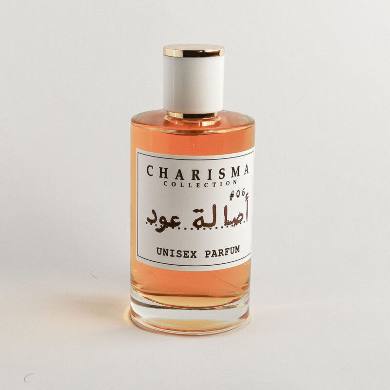 Charisma Collection Assala Oud perfume 100 ml bottle luxury unisex fragrance with clean minimalist aesthetic