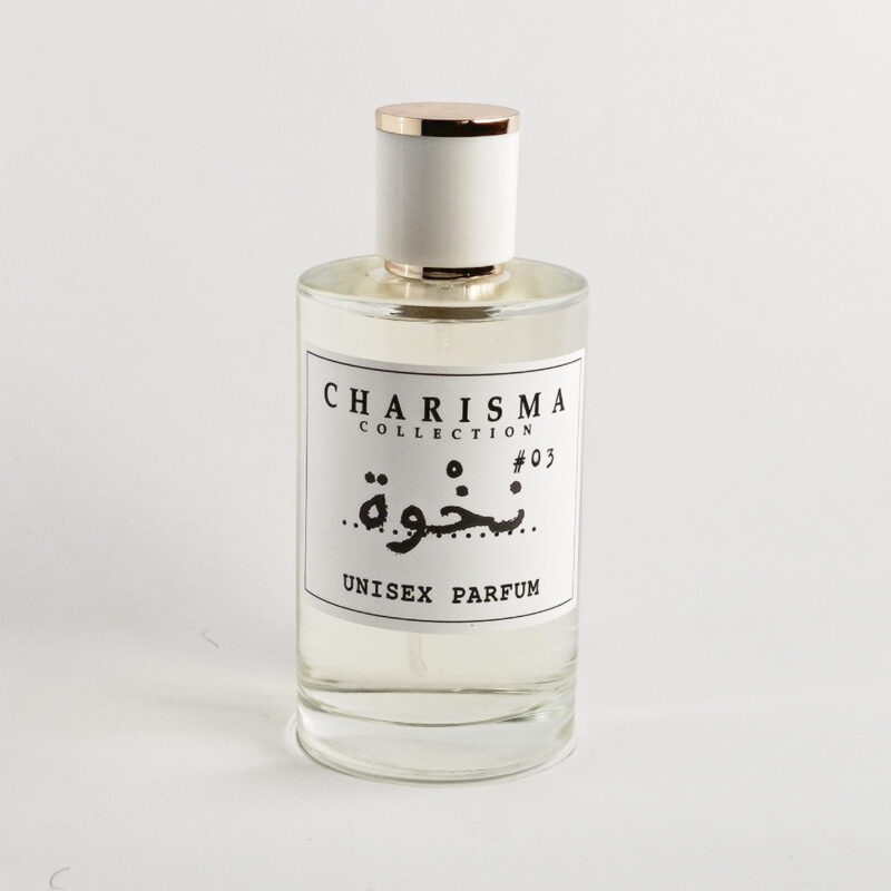 Charisma Collection Nakhwa perfume 100 ml bottle luxury unisex fragrance with clean minimalist aesthetic